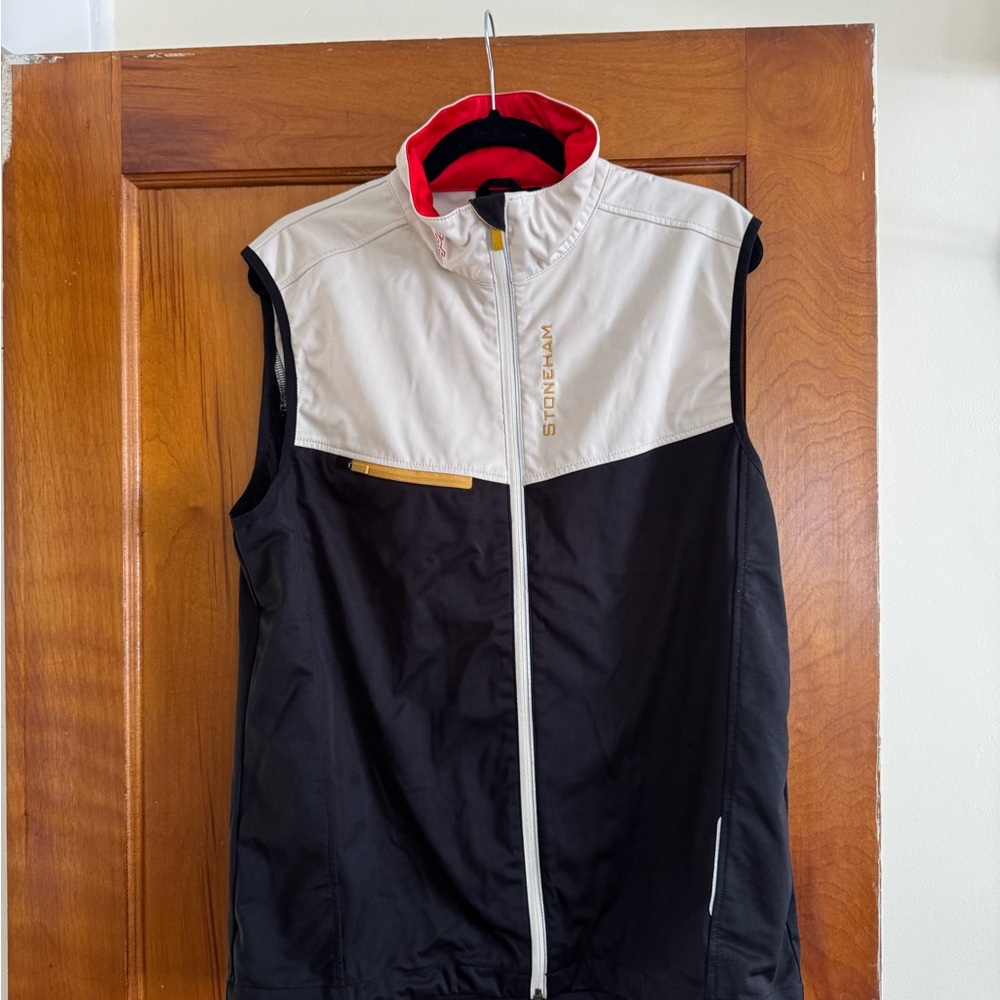 Black and White Men's Vest